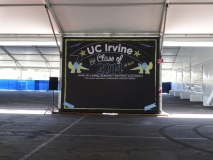 UC Irvine Graduation Chalkboard Banner